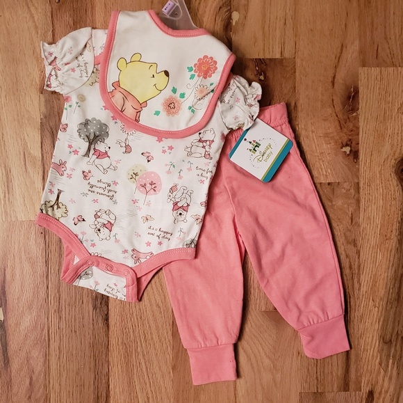 Disney Other - NWT Disney Pooh Bear 3 Piece Set Disney Other - NWT Disney Pooh Bear 3 Piece Set